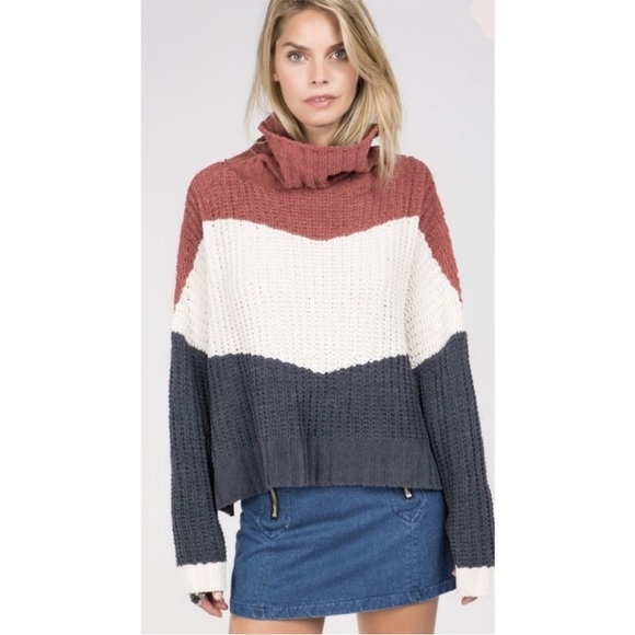 POL Chunky knit cowl neck Sweater - Picture 10 of 13